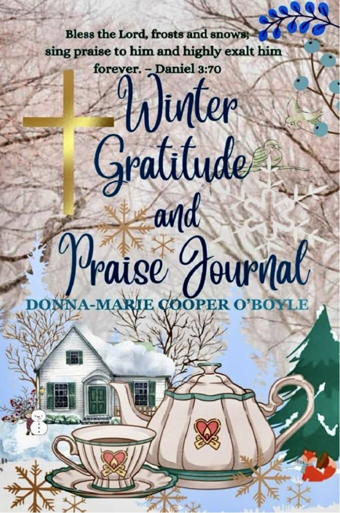 Acclaimed author Donna-Marie Cooper O'Boyle provides a Winter prayer journal for Catholic women. With spaces to record your own thoughts, sentiments, prayers, and resolutions, Donna-Marie has provided a Winter Retreat for those Catholic woman who are serious about their spiritual lives.